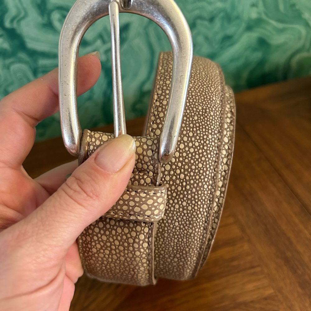 Streets Ahead size L “Stingray” leather belt - Picture 5 of 7